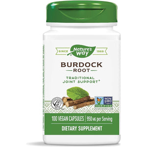Nature'S Way Burdock Root, Traditional Joint Support*, 100 Vegan Capsules