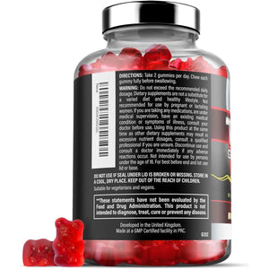 Iron Labs Nutrition Testo Gummies for Men (60 Gummies) - Mixed Berry Flavor