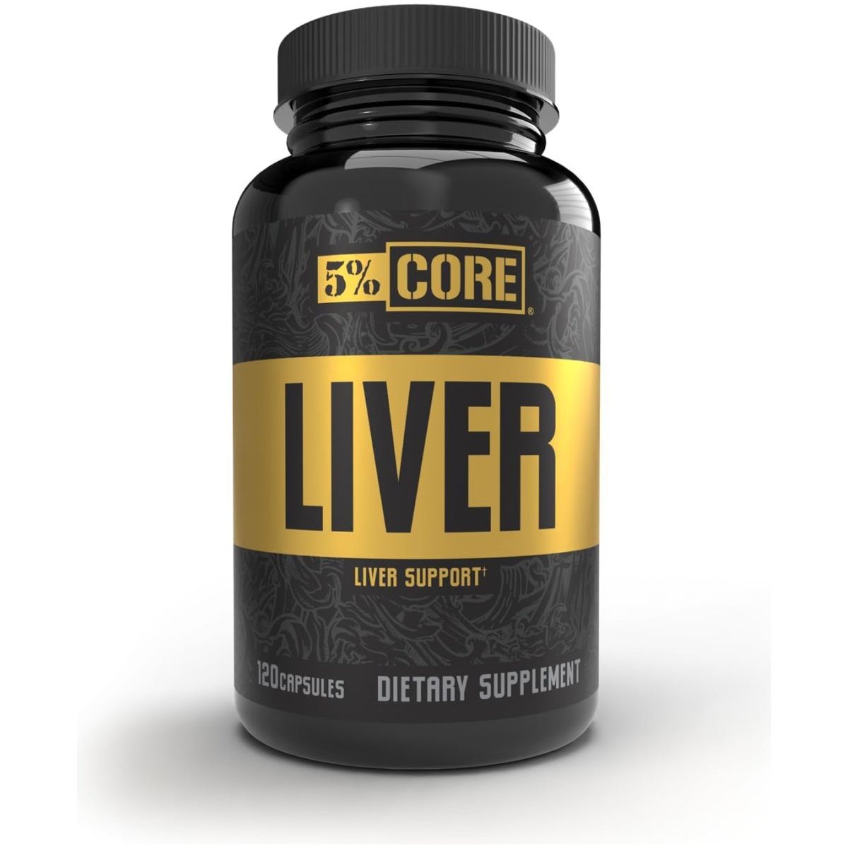 5% Core Liver Support - Liver Cleanse Detox & Repair Supplement (30 Capsules) - Suppviv