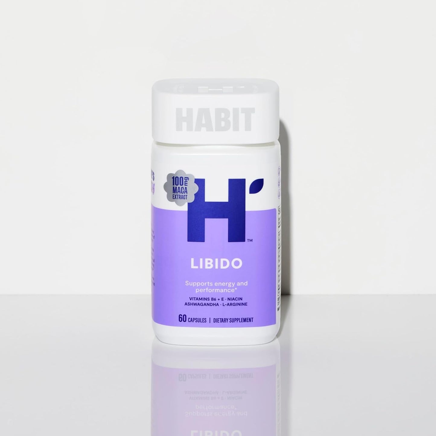 Habit Libido Supplement - Supports Energy and Performance (60 Capsules)