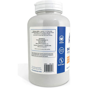 Konsyl Daily Psyllium Fiber Capsules Contains - Supports Digestive Health+ 500 Count/1500Mg