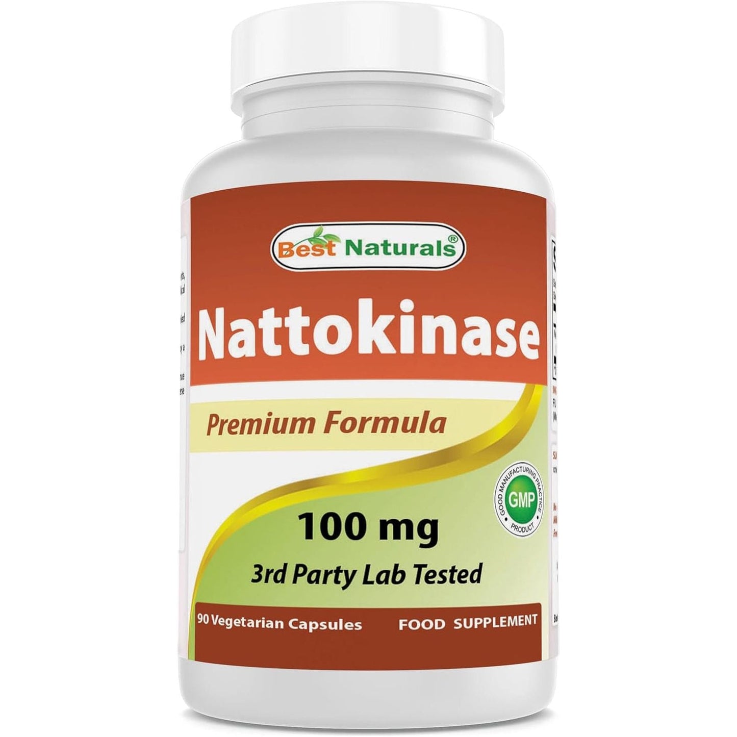 Best Naturals Nattokinase, 2000 FU, 100 Mg, 90 Vegetarian Capsules