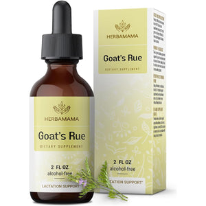 HERBAMAMA Goat'S Rue Tincture for Lactation Support - Breastfeeding Support Drops 28-Day Supply