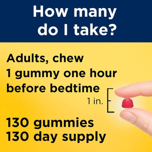 Nature Made Melatonin 2.5 Mg Gummies 130 Day Supply