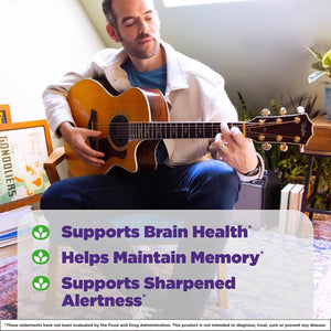 Natrol Brain Health Ginkgo Biloba 120Mg, for Brain Health and Memory Support, 60 Capsules