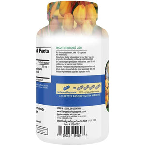 Feel Good Superfoods Berberine Phytosome, 120 Vegan Capsules
