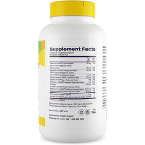 Healthy Origins Chelated Multi Mineral - Chelated Trace Minerals Supplement with Selenium, Iodine, Magnesium & More 240 Veggie Capsules