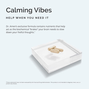 Dr Amen Brainmd GABA Calming Support - Promotes Relaxation 90 Capsules