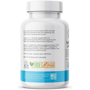 Levagen Inflammation Supplement - Joint Support and Comfort, Reduce Joint Pain and Stiffness 30 Vegan Capsules
