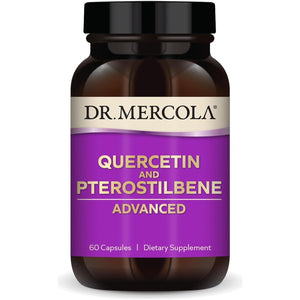 Dr. Mercola Quercetin and Pterostilbene Advanced - Supports Lung and Immune Health 30 Servings