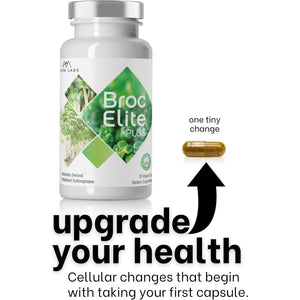 Mara Labs Broc Elite plus | Broccoli Supplement W/Stabilized Sulforaphane Extract | 30 Vegetable Capsules