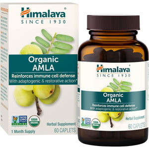 Himalaya Organic Amla Natural Antioxidant for Immune Support, 60 Caplets