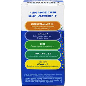 Ocuvite Eye Vitamin & Mineral Supplement - Eye Vitamin & Mineral Softgels, 50 Count.