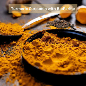 Turmeric Total Boost Support Complex, with Bioperine for Advanced Absorption - 60 Capsule