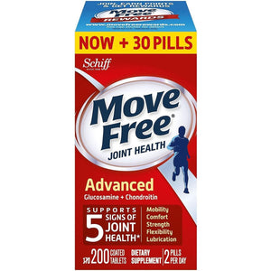 Move Free Advanced, Joint Health, Tablet (200 Count)