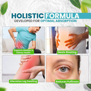 Dr Vitamins Diuretic Water Pills for Weight Control - Instant Natural Relief from Bloat and Swelling 120 Caps