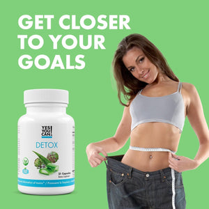 Yes You Can! Natural Detox Pills - Diuretic Cleanse with Electrolytes & Vitamins 21 Capsules