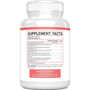 DORADO NUTRITION Breast Support Pills for Women - Boob & Bust Support Supplement (120 Vegan)