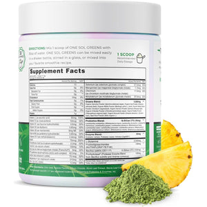 One Sol Greens, Super Greens Powder to Reduce Bloating & Improve Gut Health