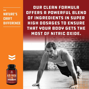 Nitric Oxide Booster Complex with L-Arginine & L-Citrulline – Amplifier for Increased Endurance