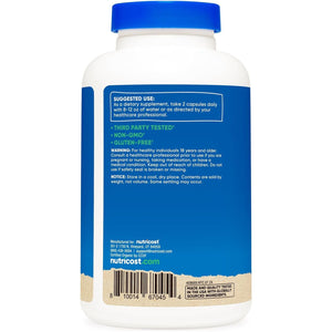 Nutricost Organic Cinnamon (Ceylon Cinnamon) 1,200Mg Serving, 150 Capsules - Gluten Free, Non-Gmo