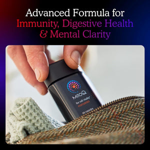 Mitoq Curcumin Advanced Coq10 Antioxidant - Supports Immunity, Digestive Health, & Cell Vitality (60 Capsules)