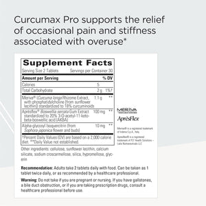 Integrative Therapeutics Curcumax Pro - Movement Support Formula with Meriva Curcumin Extract* - 60 Tablets