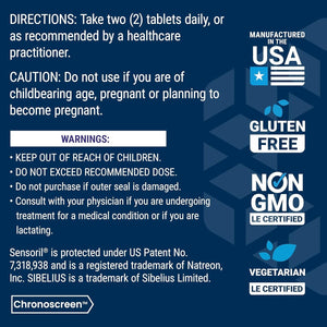 Life Extension Cognitex® for Attention, Focus, Mood & Memory, Gluten-Free, Non-Gmo, Vegetarian, 60 Tablets