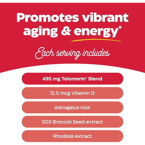 Enzymedica, Telomere Plus, Enzyme Support for Cellular Health, 30 Capsules