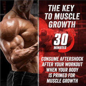 MYOGENIX Aftershock Post Workout, Muscle Growth Whey Protein Powder - Pina Colada 3 LBS