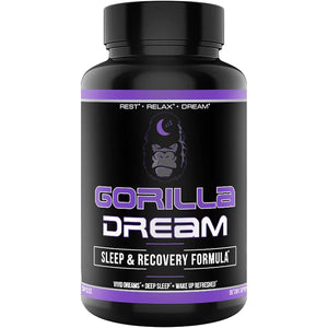 Gorilla Dream Sleep & Recovery Supplement (120 Capsules)