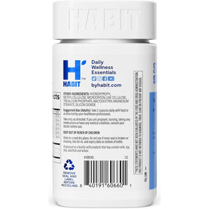 Habit Stress Relief Supplement - New Look, Supports Relaxation & Mood Balance (60 Capsules)