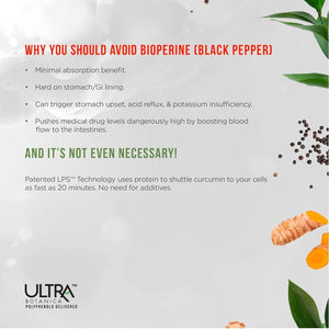 Turmeric Curcumin Supplement - Natural Antioxidant and Joint Support - 120 Vegetarian Capsules