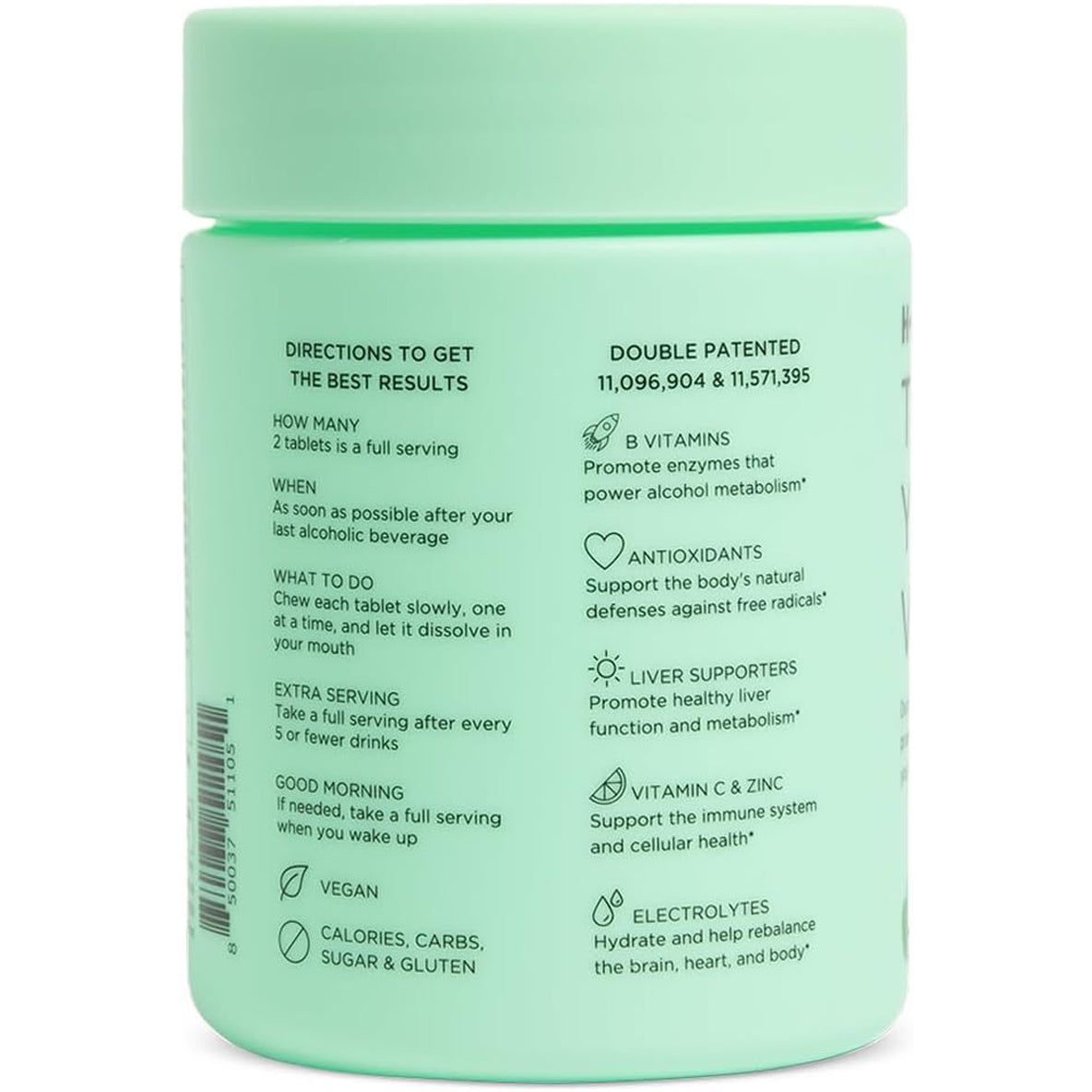 The Anytime You Drink Vitamin, Liver Health & Immunity Support - (20 Servings), Black Cherry Chewables