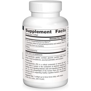 Source Naturals Phosphatidyl Serine Matrix 500Mg - 60 Softgels