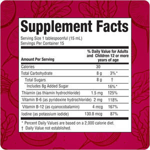 Enhances Your Body Energy, Improves Immunity, Horseradish Extract, 8 FL Oz, Bottle, Red