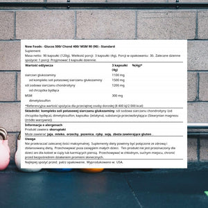 NOW Foods Glucosamine & Chondroitin with MSM, 90 Count