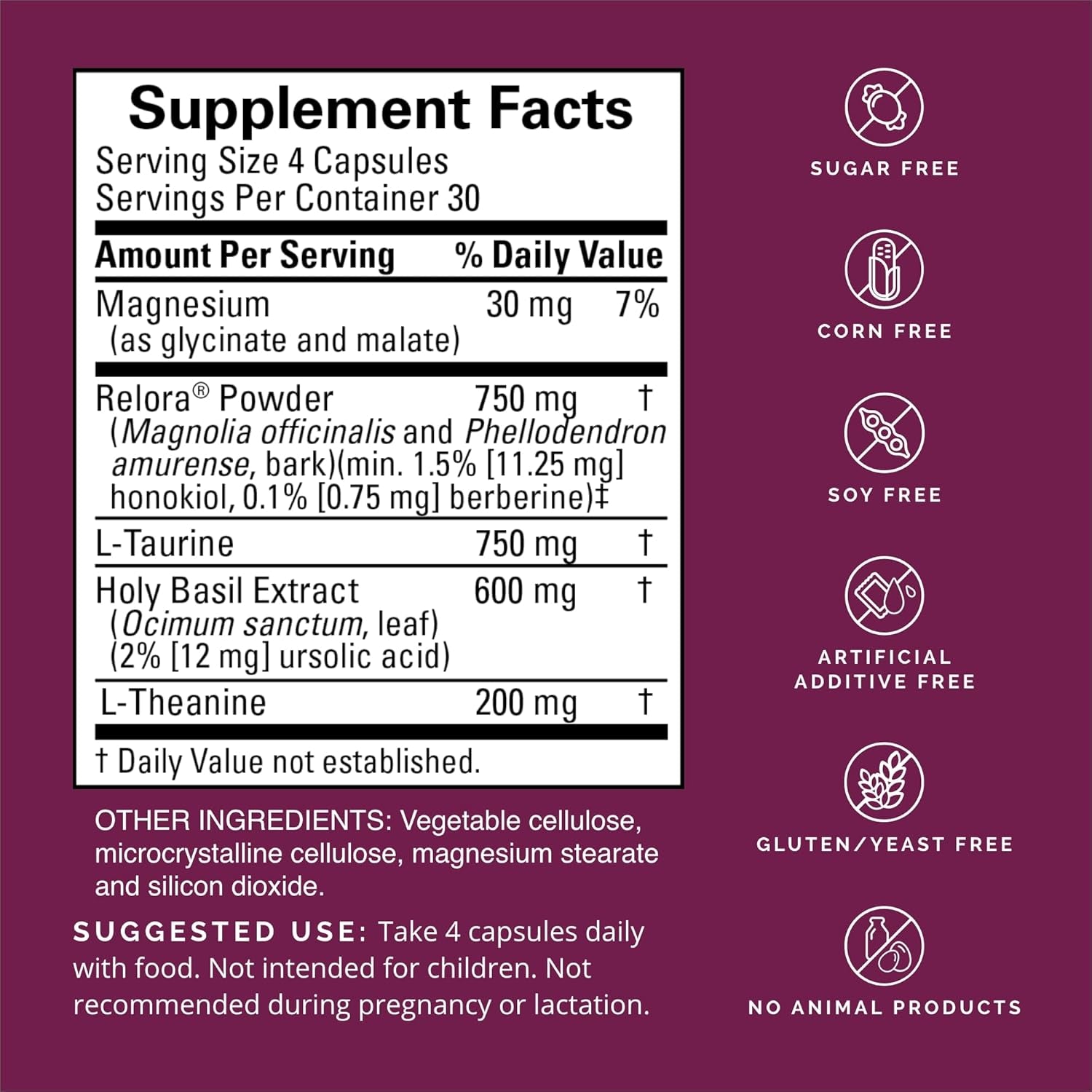 BRAINMD Dr Amen Everyday Stress Relief - Promotes Relaxation & Focus - 30 Servings