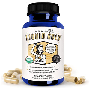 Legendairy Milk Liquid Gold Lactation Support | Breastfeeding Supplements, 60 Count