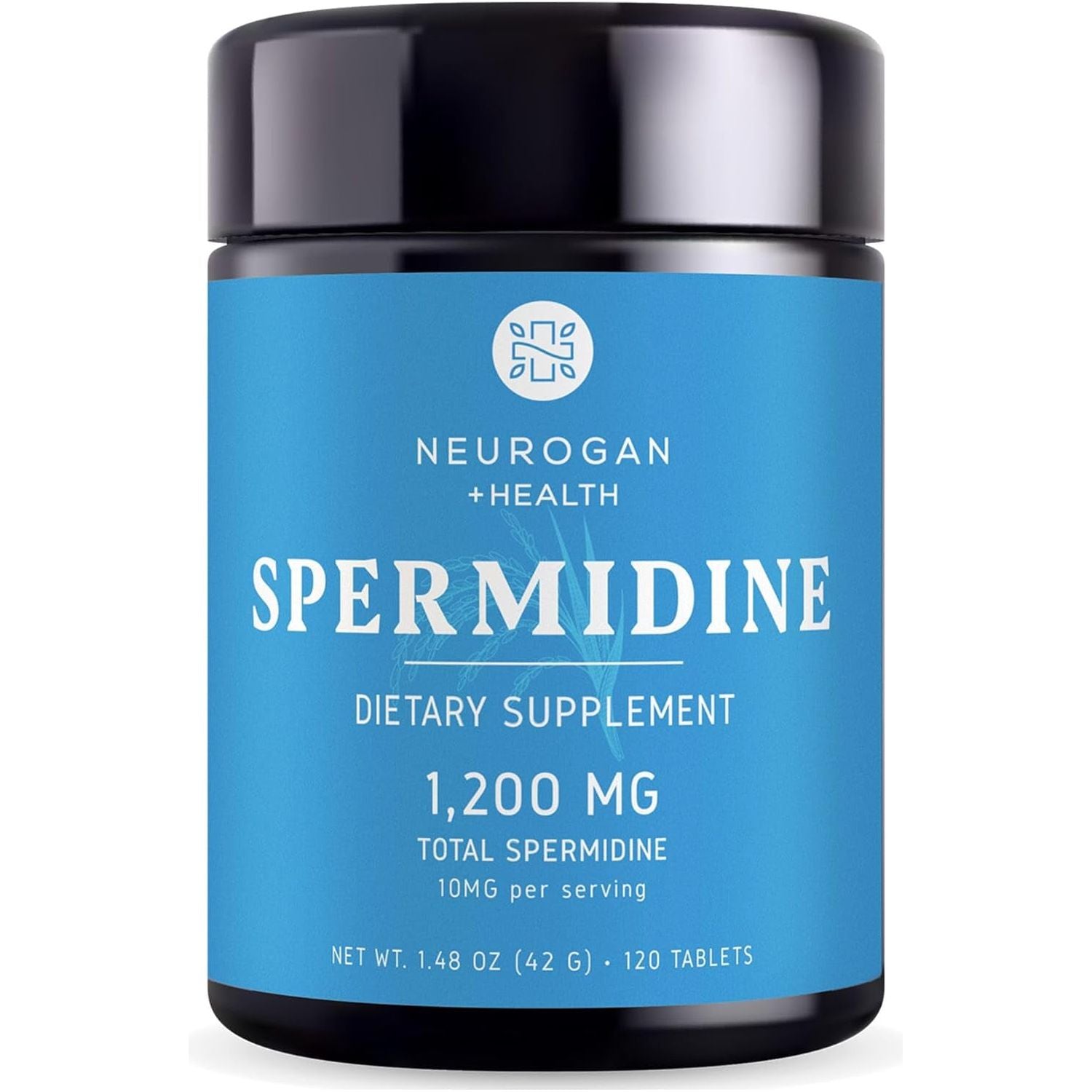 Neurogan Spermidine Supplement - 1200Mg - for Cellular Health, Anti-Aging & Energy* - Made in USA - 10MG - 120 Servings