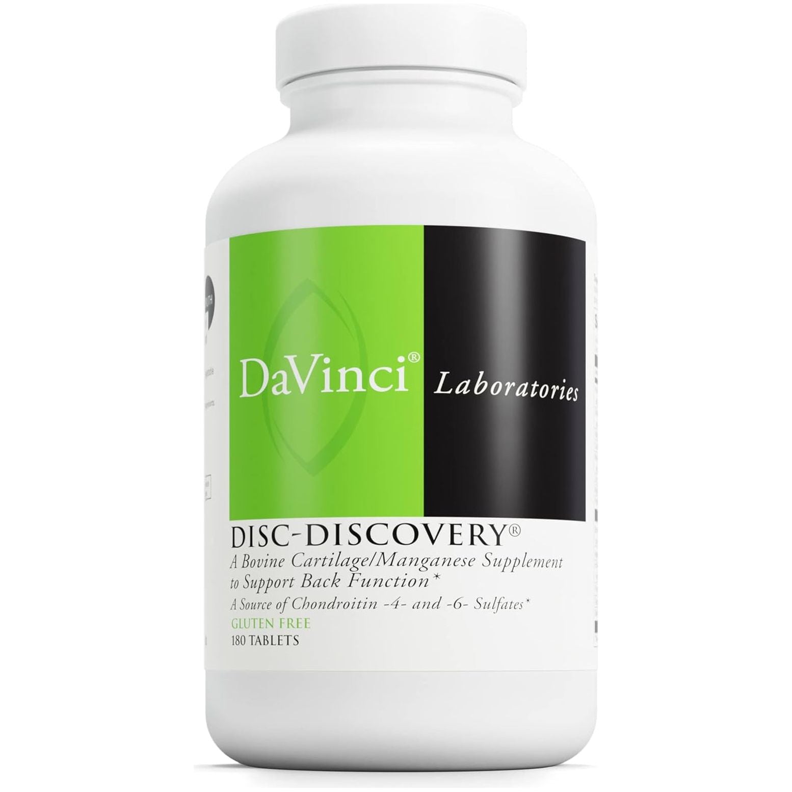 Davinci Labs Disc Discovery to Support Spinal Health 180 Capsules