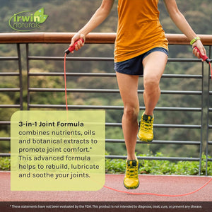 Irwin Naturals 3-In-1 Joint Formula - Powerful Joint Support Supplement with Glucosamine, Chondroitin, Turmeric & Boswellia - 90 Liquid Softgels