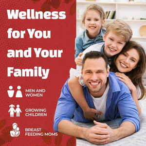 Mineral-Rich Liquid Multivitamins for Promoting Wellness - Support for the Immune System and Bone Health