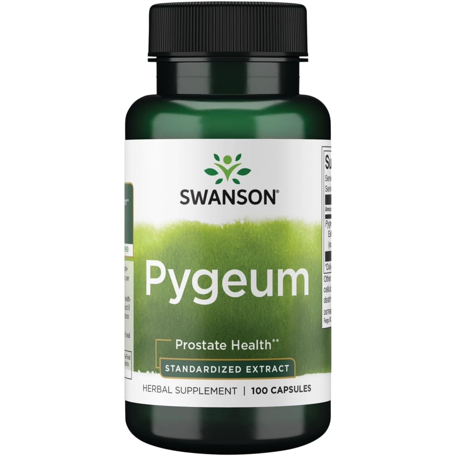 Swanson Pygeum - Herbal Supplement Promoting Male Prostate Health (100 Capsules, 125Mg)