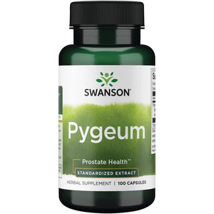 Swanson Pygeum - Herbal Supplement Promoting Male Prostate Health (100 Capsules, 125Mg)