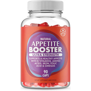 NGL Appetite Booster Pills Extra Strength for Adults Fortified with Lysine, Folic Acid, Iron, Thiamine, B Complex