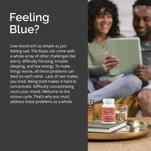 Dr Amen Brainmd Happy Saffron plus - with Saffron Flower Extract, Curcumin & Zinc 90 Capsules