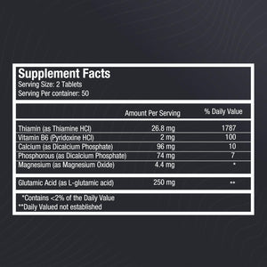 Memory Boost Brain Supplement – Cognitive Aid for Mental Clarity, Focus, and Concentration (100 Tablets)