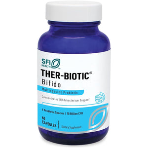Klaire Labs Ther-Biotic Factor 4 – 10B CFU Bifidobacterium Bifidum Probiotic (60 Capsules)