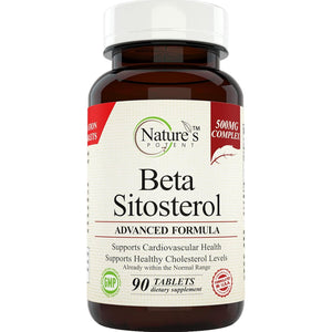 Nature'S Potent Beta Sitosterol (500 Mg) Prostate Supplement for Men 90 Tablets